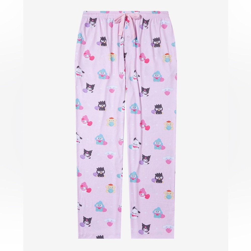 Unisex Sanrio Hello Kitty & Friends Emo-Kyun Allover Print Sleep Pants Boxlunch